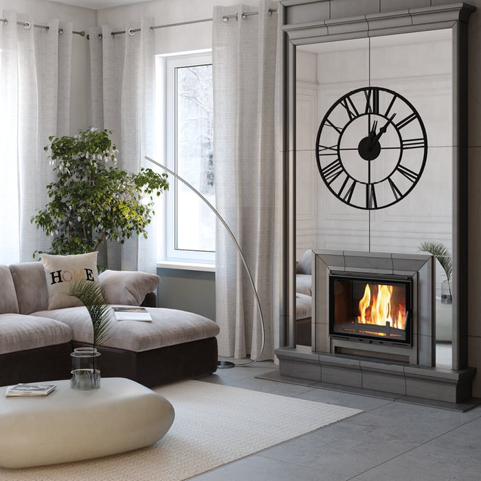 Wkład kominkowy KAWMET W17 Decor (16,1 kW) ECO. Zdjęcia 9