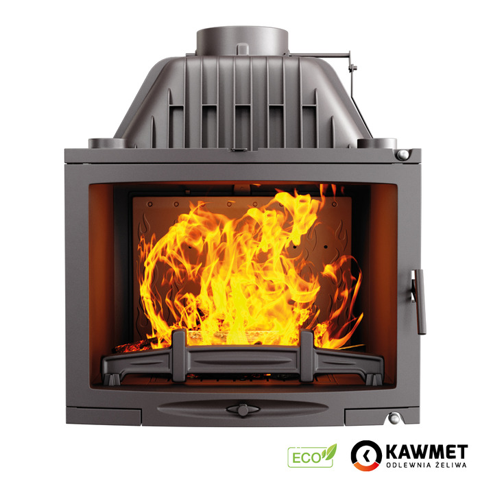 Fireplace insert KAWMET W17 Panorama (16,1 kW) ECO