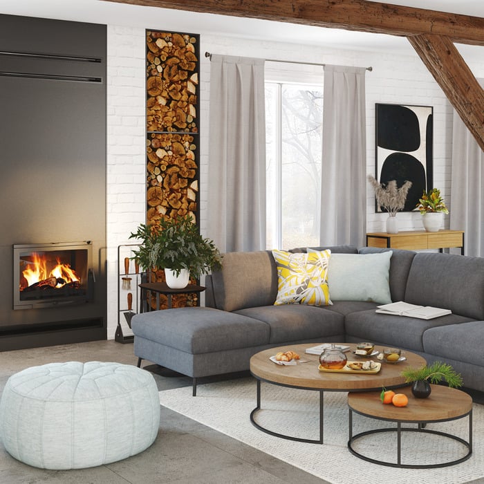 Fireplace insert KAWMET W17 Panorama (16,1 kW) ECO. Photo 8