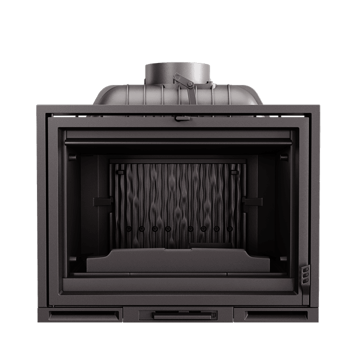 Wkład kominkowy KAWMET Premium HERMES F23 (14 kW). Zdjęcia 3D
