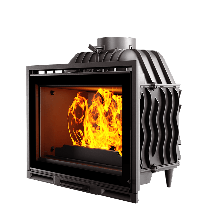 Wkład kominkowy KAWMET Premium SIREN F24 (14 kW). Zdjęcia 3D