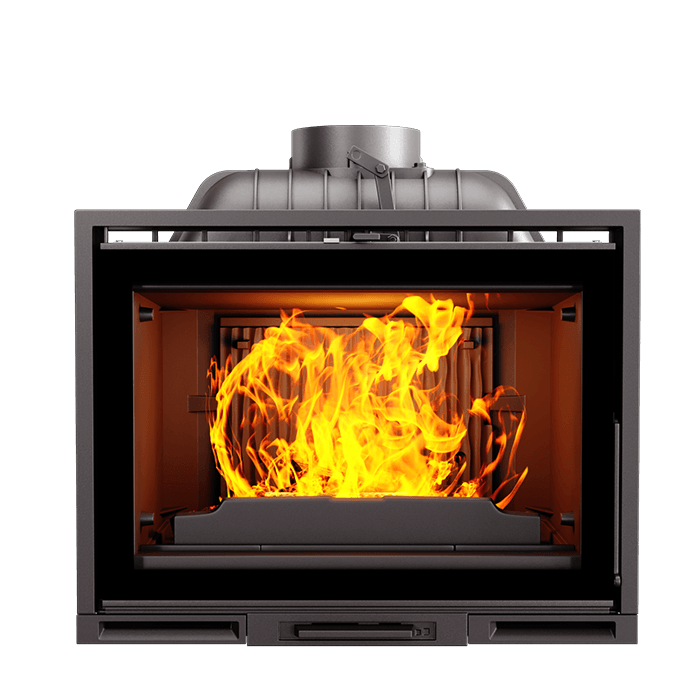 Wkład kominkowy KAWMET Premium SIREN F24 (14 kW). Zdjęcia 3D