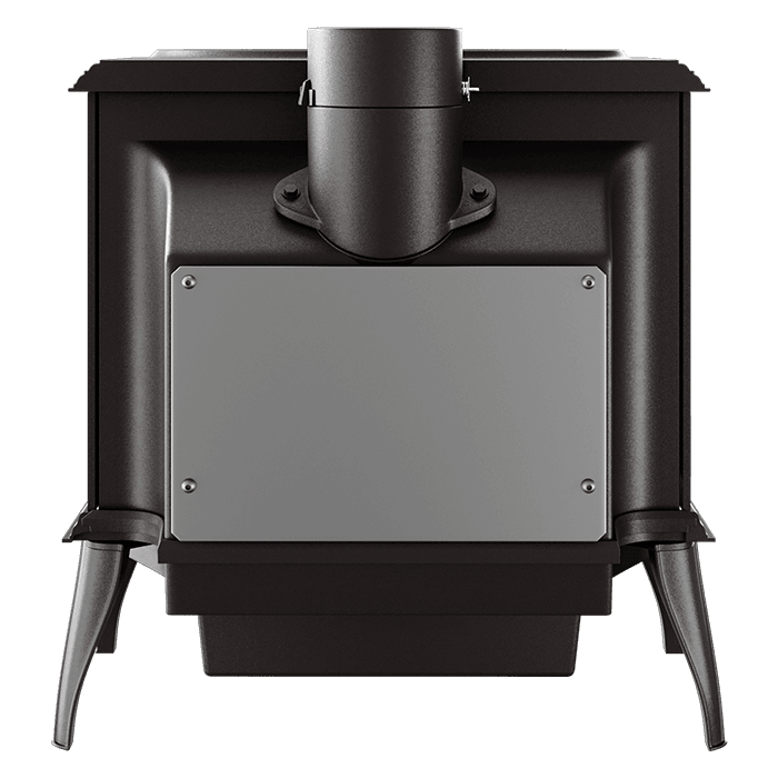 Piec wolnostojący KAWMET Premium SPHINX S6 ECO. Zdjęcia 3D