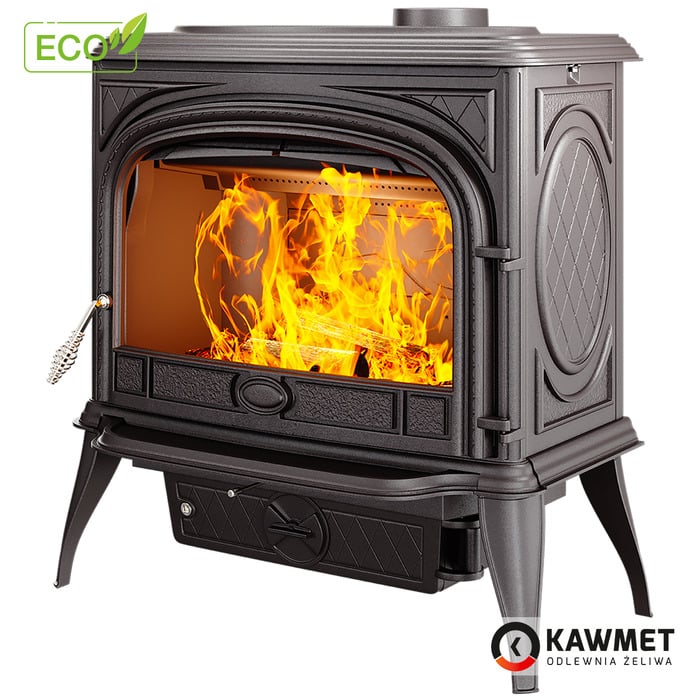 Piec wolnostojący KAWMET Premium SPHINX S6 ECO. Zdjęcia 2