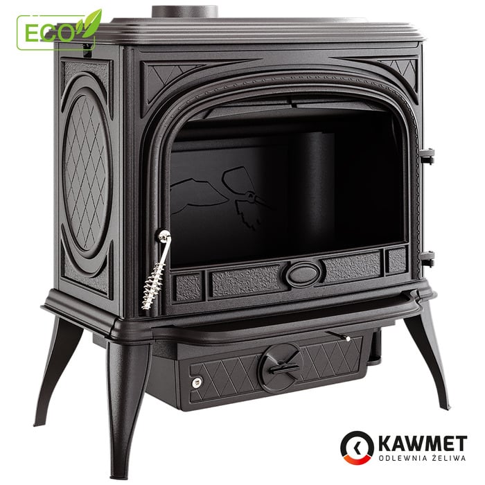 Piec wolnostojący KAWMET Premium SPHINX S6 ECO. Zdjęcia 6