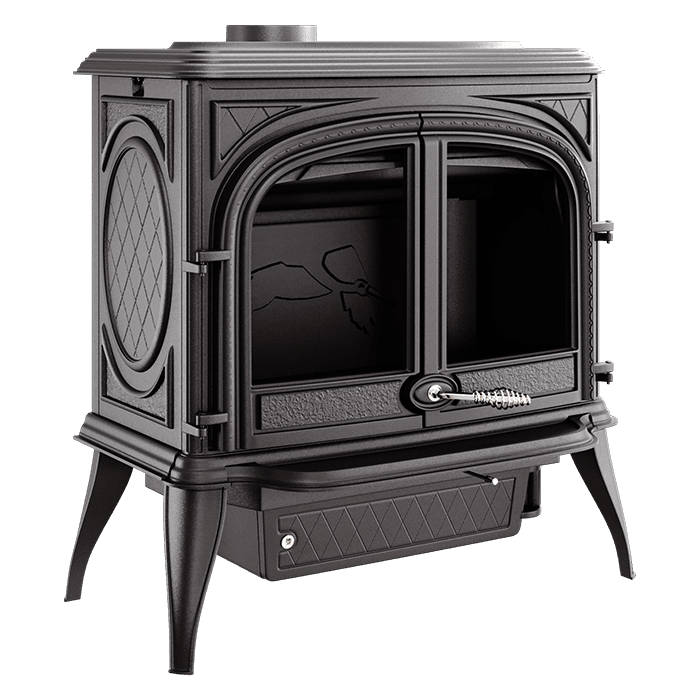  Piec wolnostojący KAWMET Premium ARES S7 ECO. Zdjęcia 3D
