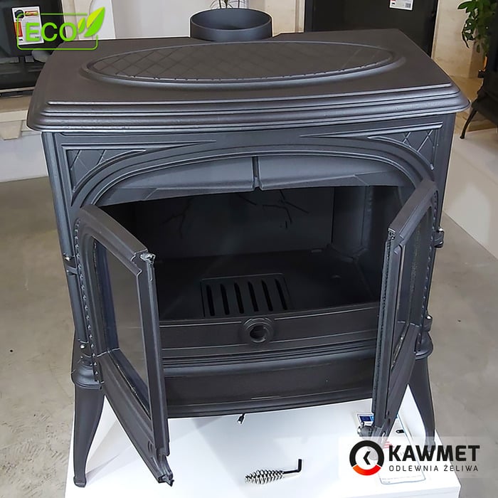 Piec wolnostojący KAWMET Premium HELIOS S8 ECO. Zdjęcia 12