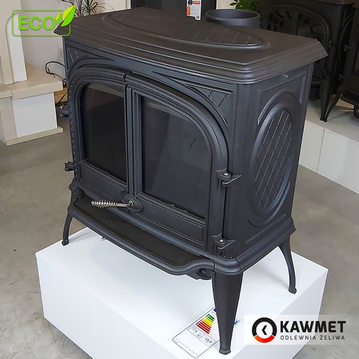 Piec wolnostojący KAWMET Premium HELIOS S8 ECO. Zdjęcia 15