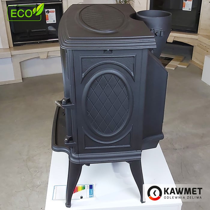 Piec wolnostojący KAWMET Premium HELIOS S8 ECO. Zdjęcia 17