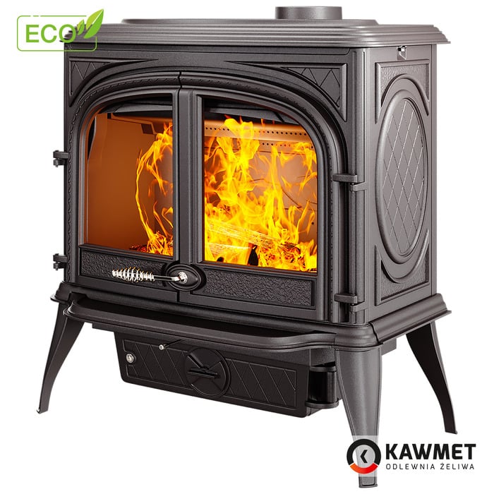 Piec wolnostojący KAWMET Premium HELIOS S8 ECO. Zdjęcia 2