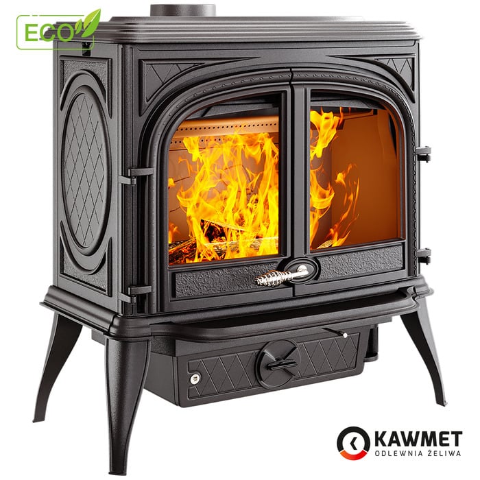 Piec wolnostojący KAWMET Premium HELIOS S8 ECO. Zdjęcia 3