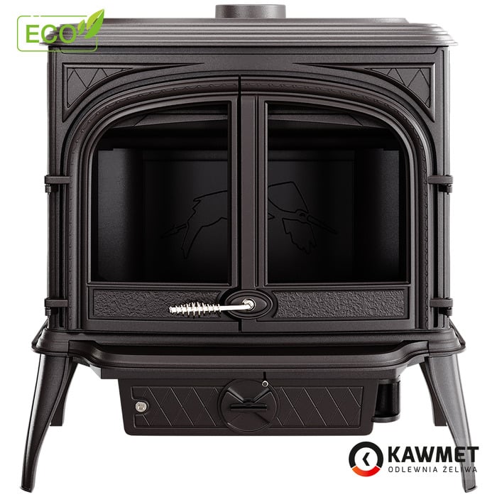 Piec wolnostojący KAWMET Premium HELIOS S8 ECO. Zdjęcia 5