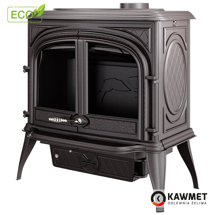 Piec wolnostojący KAWMET Premium HELIOS S8 ECO. Zdjęcia 4