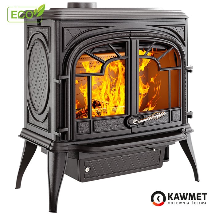 Stove KAWMET Premium ZEUS S9 ECO. Photo 3