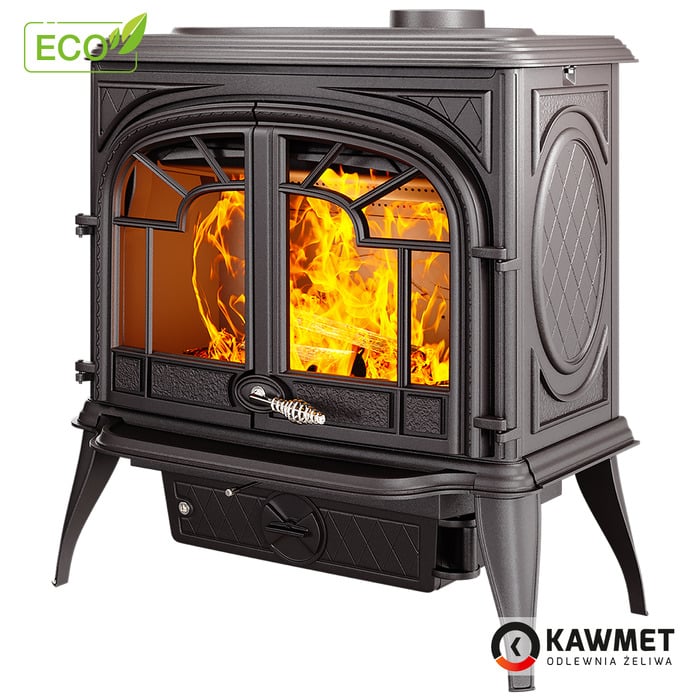 Piec wolnostojący KAWMET Premium SPARTA S10 ECO. Zdjęcia 2