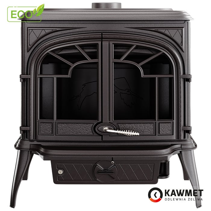 Piec wolnostojący KAWMET Premium SPARTA S10 ECO. Zdjęcia 5