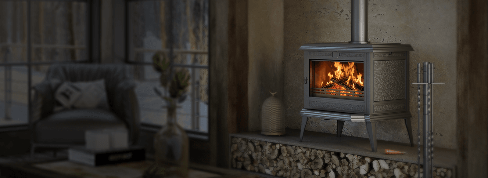 Stove KAWMET Premium PROMETEUS S11 ECO