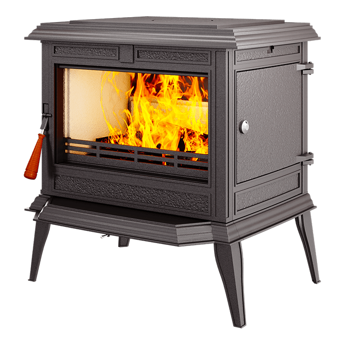 Piec wolnostojący KAWMET Premium ATHENA S12 ECO. Zdjęcia 3D