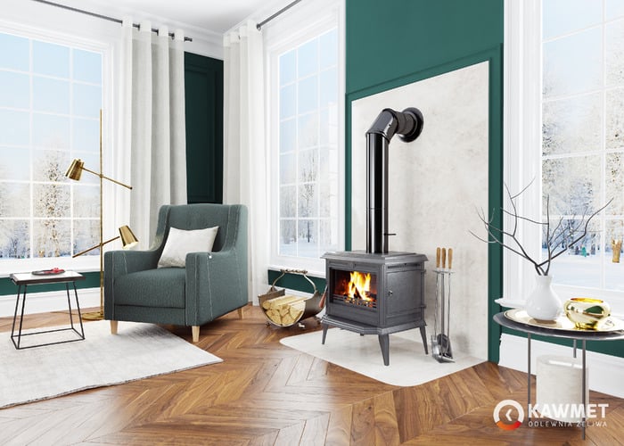 Piec wolnostojący KAWMET Premium ATHENA S12 ECO. Zdjęcia 57