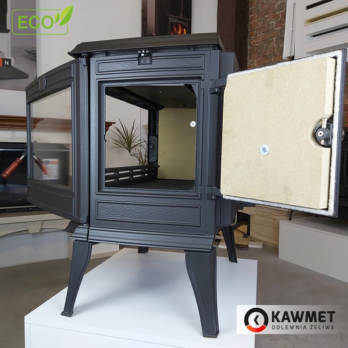 Piec wolnostojący KAWMET Premium ATHENA S12 ECO. Zdjęcia 20