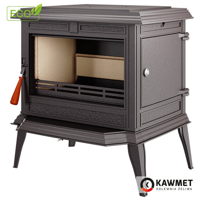 Piec wolnostojący KAWMET Premium ATHENA S12 ECO. Zdjęcia 4
