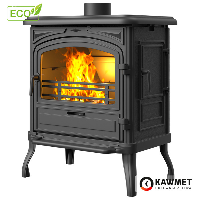 Piec wolnostojący KAWMET Premium EOS S13 ECO. Zdjęcia 2