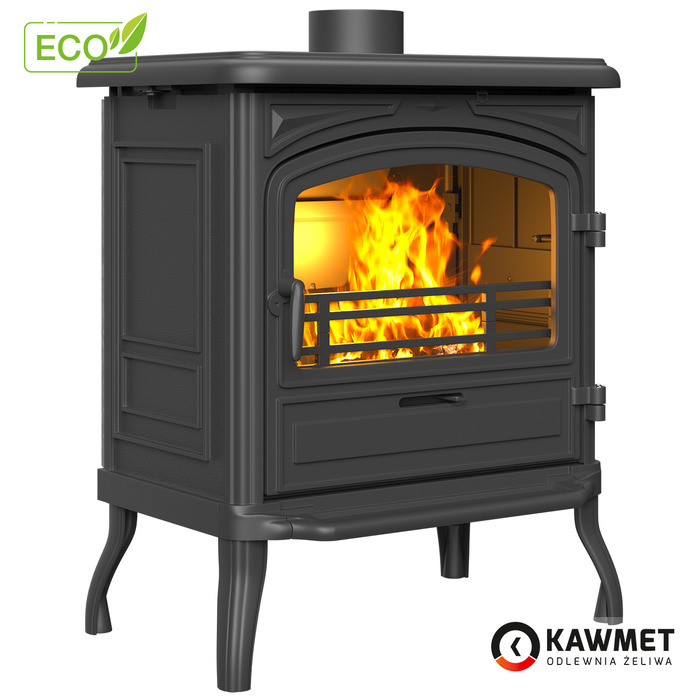 Piec wolnostojący KAWMET Premium EOS S13 ECO. Zdjęcia 3