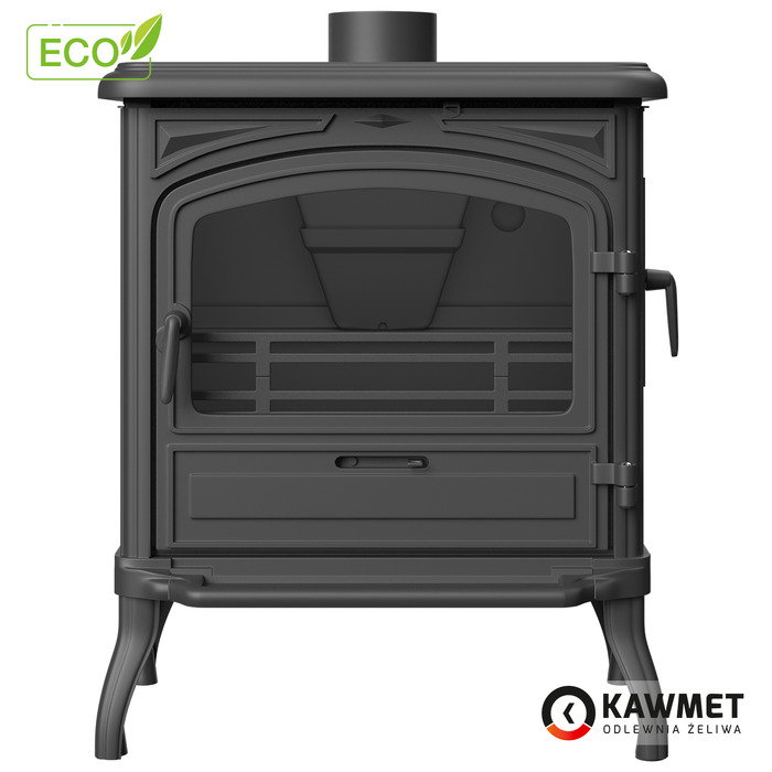 Piec wolnostojący KAWMET Premium EOS S13 ECO. Zdjęcia 5