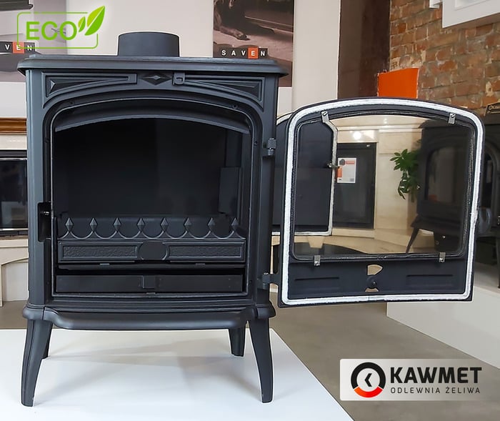 Piec wolnostojący KAWMET Premium SELENA S14 ECO. Zdjęcia 12