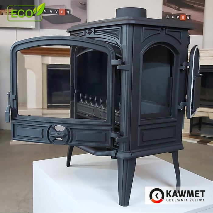Piec wolnostojący KAWMET Premium SELENA S14 ECO. Zdjęcia 11