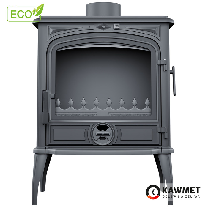 Piec wolnostojący KAWMET Premium SELENA S14 ECO. Zdjęcia 5