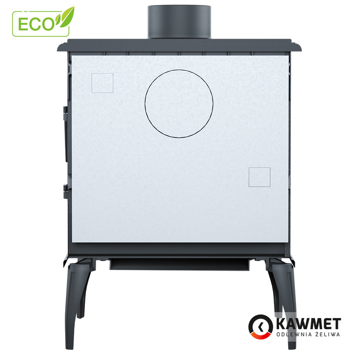 Piec wolnostojący KAWMET Premium SELENA S14 ECO. Zdjęcia 8