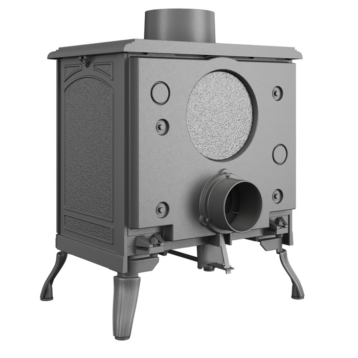Stove KAWMET Premium HESTIA S17 ECO. Photo 3D