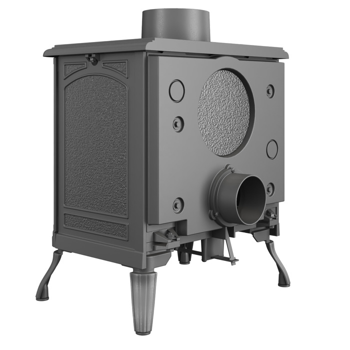 Stove KAWMET Premium HESTIA S17 ECO. Photo 3D