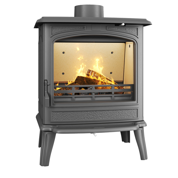 Piec wolnostojący KAWMET Premium ARTEMIDA S18 ECO. Zdjęcia 3D