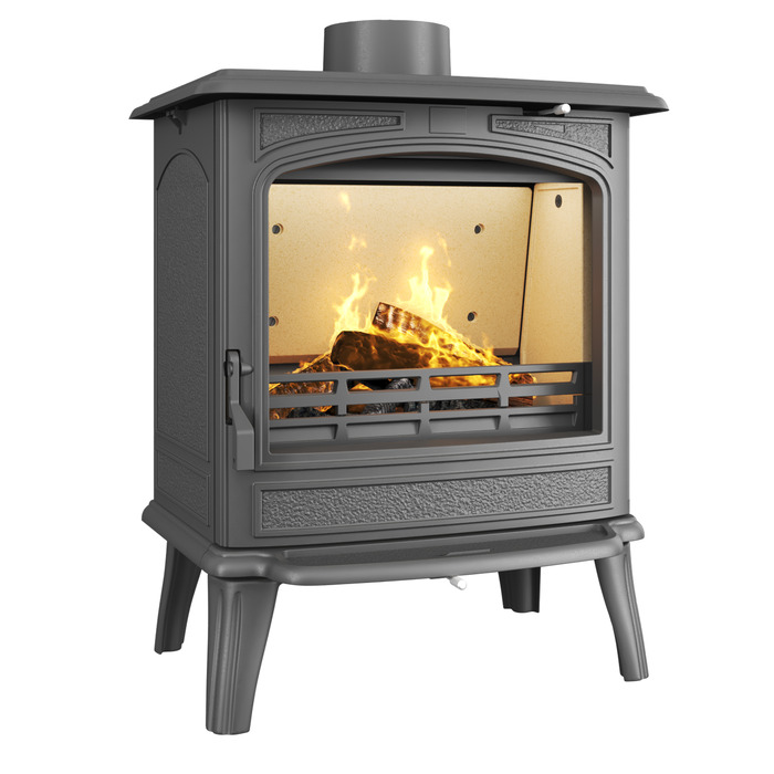 Piec wolnostojący KAWMET Premium ARTEMIDA S18 ECO. Zdjęcia 3D
