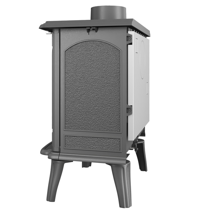 Piec wolnostojący KAWMET Premium ARTEMIDA S18 ECO. Zdjęcia 3D
