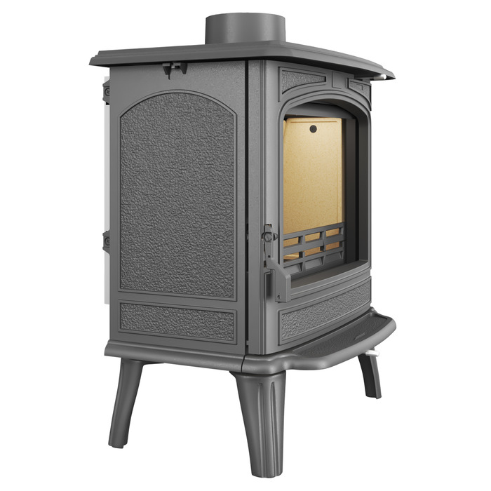 Piec wolnostojący KAWMET Premium ARTEMIDA S18 ECO. Zdjęcia 3D