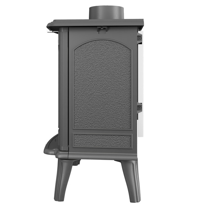 Piec wolnostojący KAWMET Premium ARTEMIDA S18 ECO. Zdjęcia 3D