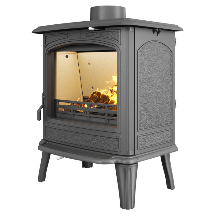 Piec wolnostojący KAWMET Premium ARTEMIDA S18 ECO. Zdjęcia 3D