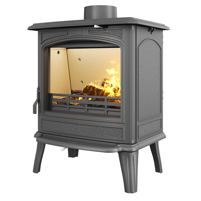 Piec wolnostojący KAWMET Premium ARTEMIDA S18 ECO. Zdjęcia 3D