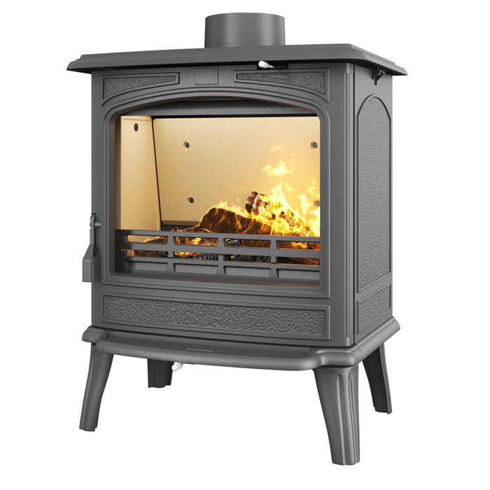 Piec wolnostojący KAWMET Premium ARTEMIDA S18 ECO. Zdjęcia 3D