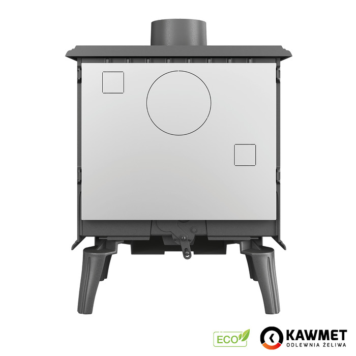Piec wolnostojący KAWMET Premium ARTEMIDA S18 ECO. Zdjęcia 8