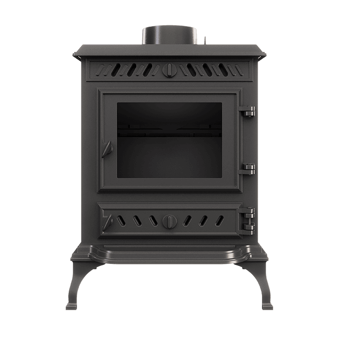 Piec wolnostojący KAWMET P3 (7,4 kW) ECO. Zdjęcia 3D