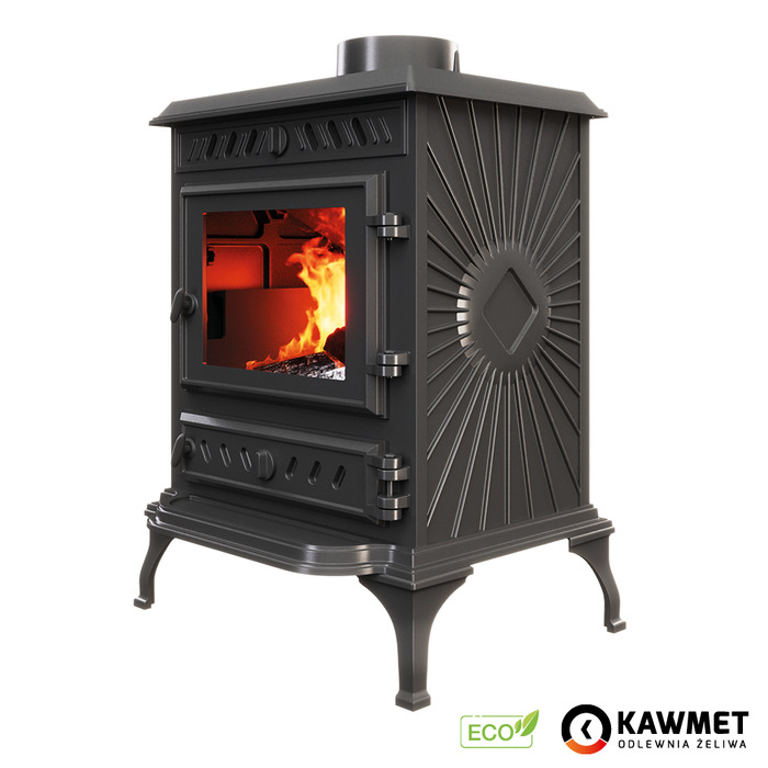 Piec wolnostojący KAWMET P3 (7,4 kW) ECO. Zdjęcia 2