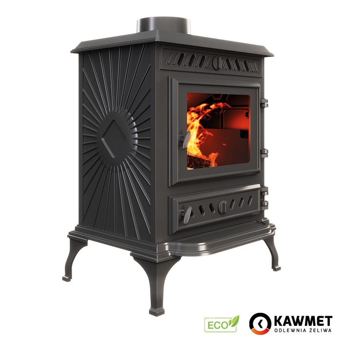 Piec wolnostojący KAWMET P3 (7,4 kW) ECO. Zdjęcia 3