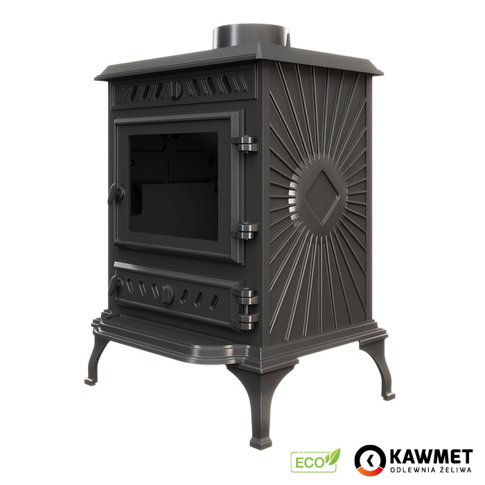 Piec wolnostojący KAWMET P3 (7,4 kW) ECO. Zdjęcia 4
