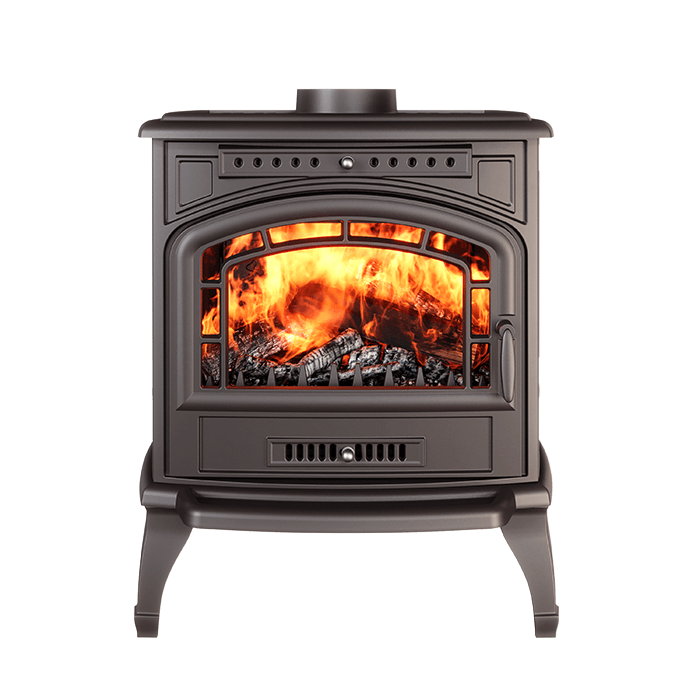 Piec wolnostojący KAWMET P7 (9,3 kW) ECO. Zdjęcia 3D