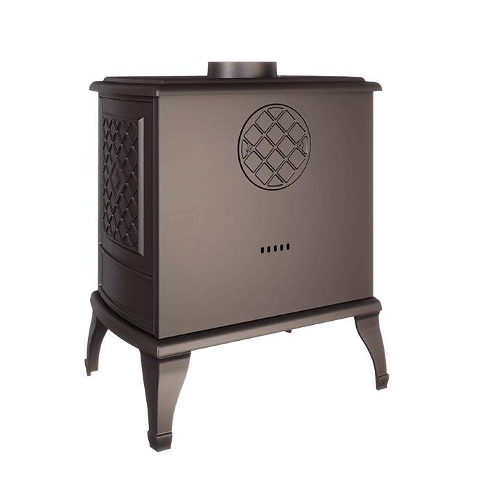 Piec wolnostojący KAWMET P7 (9,3 kW) ECO. Zdjęcia 3D