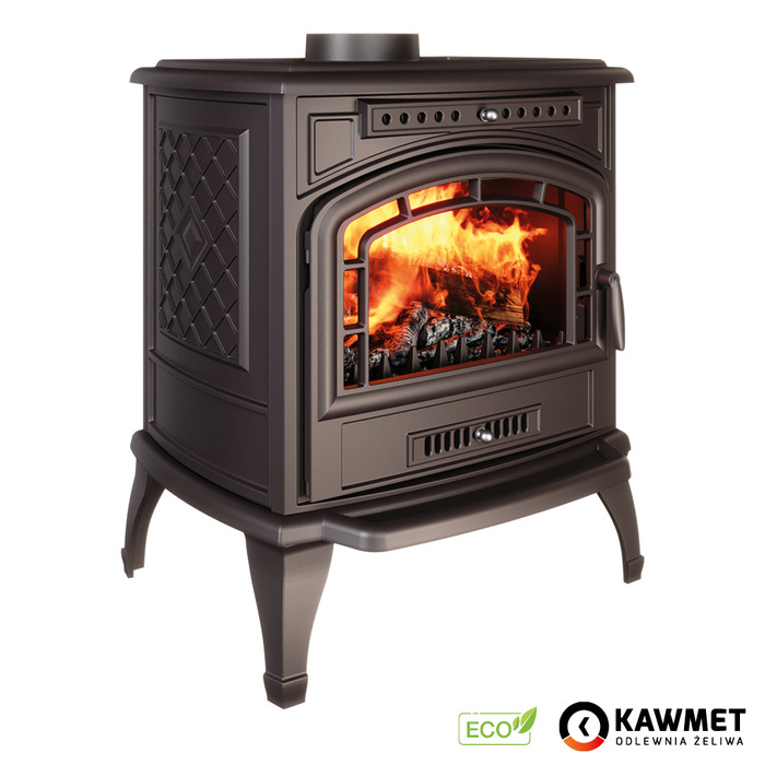 Piec wolnostojący KAWMET P7 (9,3 kW) ECO. Zdjęcia 3